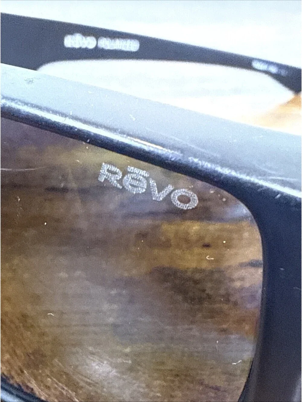 REVO Dash RE5006X 01 Polarized Sunglasses Brown Italy Lightweight EUC